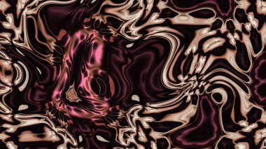Organik Akış ile Akışkan Mermer Doku, Dalgalı Yapısı ile Soyut Sıvı Desen, Yumuşak Dönüşümlü Erimiş Yüzey Tasarımı, Mermer Efektli Psikedelik Girdap Dokuları
