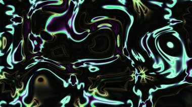 Organik Akış ile Akışkan Mermer Doku, Dalgalı Yapısı ile Soyut Sıvı Desen, Yumuşak Dönüşümlü Erimiş Yüzey Tasarımı, Mermer Efektli Psikedelik Girdap Dokuları