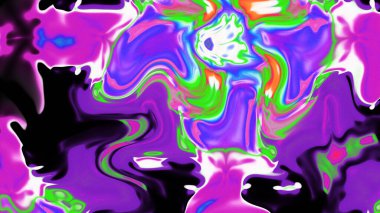 Organik Akış ile Akışkan Mermer Doku, Dalgalı Yapısı ile Soyut Sıvı Desen, Yumuşak Dönüşümlü Erimiş Yüzey Tasarımı, Mermer Efektli Psikedelik Girdap Dokuları