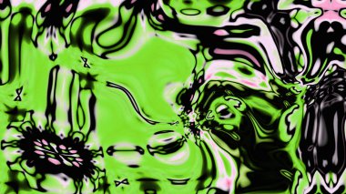 Organik Akış ile Akışkan Mermer Doku, Dalgalı Yapısı ile Soyut Sıvı Desen, Yumuşak Dönüşümlü Erimiş Yüzey Tasarımı, Mermer Efektli Psikedelik Girdap Dokuları