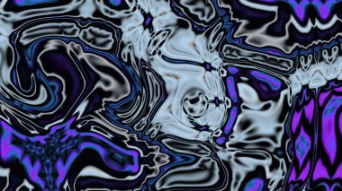 Organik Akış ile Akışkan Mermer Doku, Dalgalı Yapısı ile Soyut Sıvı Desen, Yumuşak Dönüşümlü Erimiş Yüzey Tasarımı, Mermer Efektli Psikedelik Girdap Dokuları