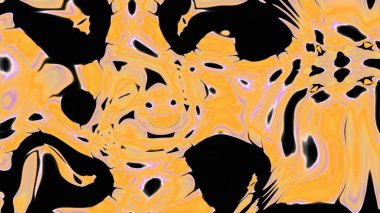 Organik Akış ile Akışkan Mermer Doku, Dalgalı Yapısı ile Soyut Sıvı Desen, Yumuşak Dönüşümlü Erimiş Yüzey Tasarımı, Mermer Efektli Psikedelik Girdap Dokuları