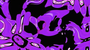 Organik Akış ile Akışkan Mermer Doku, Dalgalı Yapısı ile Soyut Sıvı Desen, Yumuşak Dönüşümlü Erimiş Yüzey Tasarımı, Mermer Efektli Psikedelik Girdap Dokuları