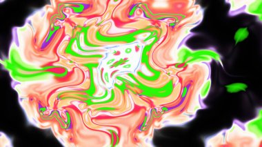 Organik Akış ile Akışkan Mermer Doku, Dalgalı Yapısı ile Soyut Sıvı Desen, Yumuşak Dönüşümlü Erimiş Yüzey Tasarımı, Mermer Efektli Psikedelik Girdap Dokuları