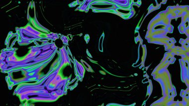 Organik Akış ile Akışkan Mermer Doku, Dalgalı Yapısı ile Soyut Sıvı Desen, Yumuşak Dönüşümlü Erimiş Yüzey Tasarımı, Mermer Efektli Psikedelik Girdap Dokuları