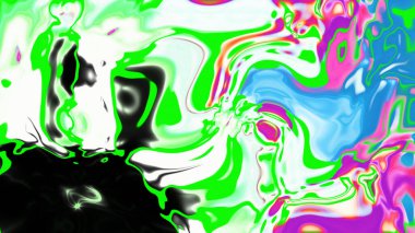 Organik Akış ile Akışkan Mermer Doku, Dalgalı Yapısı ile Soyut Sıvı Desen, Yumuşak Dönüşümlü Erimiş Yüzey Tasarımı, Mermer Efektli Psikedelik Girdap Dokuları