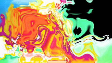 Organik Akış ile Akışkan Mermer Doku, Dalgalı Yapısı ile Soyut Sıvı Desen, Yumuşak Dönüşümlü Erimiş Yüzey Tasarımı, Mermer Efektli Psikedelik Girdap Dokuları