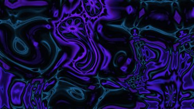 Organik Akış ile Akışkan Mermer Doku, Dalgalı Yapısı ile Soyut Sıvı Desen, Yumuşak Dönüşümlü Erimiş Yüzey Tasarımı, Mermer Efektli Psikedelik Girdap Dokuları