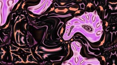 Organik Akış ile Akışkan Mermer Doku, Dalgalı Yapısı ile Soyut Sıvı Desen, Yumuşak Dönüşümlü Erimiş Yüzey Tasarımı, Mermer Efektli Psikedelik Girdap Dokuları