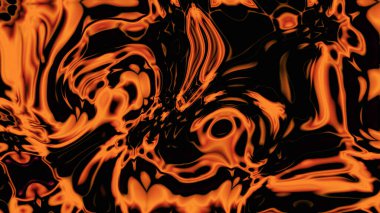 Organik Akış ile Akışkan Mermer Doku, Dalgalı Yapısı ile Soyut Sıvı Desen, Yumuşak Dönüşümlü Erimiş Yüzey Tasarımı, Mermer Efektli Psikedelik Girdap Dokuları