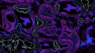 Organik Akış ile Akışkan Mermer Doku, Dalgalı Yapısı ile Soyut Sıvı Desen, Yumuşak Dönüşümlü Erimiş Yüzey Tasarımı, Mermer Efektli Psikedelik Girdap Dokuları