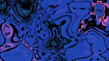 Organik Akış ile Akışkan Mermer Doku, Dalgalı Yapısı ile Soyut Sıvı Desen, Yumuşak Dönüşümlü Erimiş Yüzey Tasarımı, Mermer Efektli Psikedelik Girdap Dokuları