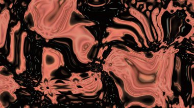 Organik Akış ile Akışkan Mermer Doku, Dalgalı Yapısı ile Soyut Sıvı Desen, Yumuşak Dönüşümlü Erimiş Yüzey Tasarımı, Mermer Efektli Psikedelik Girdap Dokuları