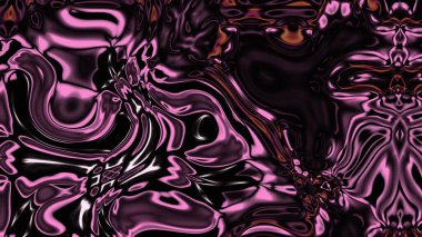 Organik Akış ile Akışkan Mermer Doku, Dalgalı Yapısı ile Soyut Sıvı Desen, Yumuşak Dönüşümlü Erimiş Yüzey Tasarımı, Mermer Efektli Psikedelik Girdap Dokuları