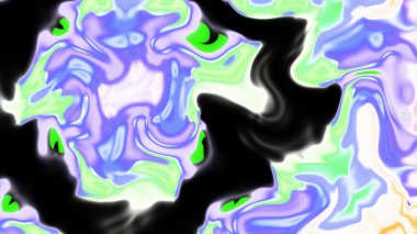 Organik Akış ile Akışkan Mermer Doku, Dalgalı Yapısı ile Soyut Sıvı Desen, Yumuşak Dönüşümlü Erimiş Yüzey Tasarımı, Mermer Efektli Psikedelik Girdap Dokuları