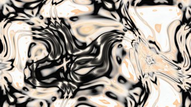 Organik Akış ile Akışkan Mermer Doku, Dalgalı Yapısı ile Soyut Sıvı Desen, Yumuşak Dönüşümlü Erimiş Yüzey Tasarımı, Mermer Efektli Psikedelik Girdap Dokuları