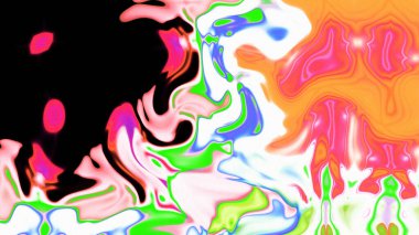 Organik Akış ile Akışkan Mermer Doku, Dalgalı Yapısı ile Soyut Sıvı Desen, Yumuşak Dönüşümlü Erimiş Yüzey Tasarımı, Mermer Efektli Psikedelik Girdap Dokuları