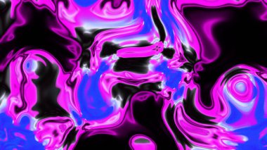 Organik Akış ile Akışkan Mermer Doku, Dalgalı Yapısı ile Soyut Sıvı Desen, Yumuşak Dönüşümlü Erimiş Yüzey Tasarımı, Mermer Efektli Psikedelik Girdap Dokuları