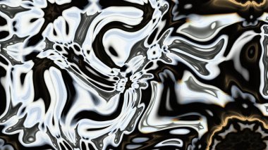 Organik Akış ile Akışkan Mermer Doku, Dalgalı Yapısı ile Soyut Sıvı Desen, Yumuşak Dönüşümlü Erimiş Yüzey Tasarımı, Mermer Efektli Psikedelik Girdap Dokuları