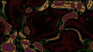 Organik Akış ile Akışkan Mermer Doku, Dalgalı Yapısı ile Soyut Sıvı Desen, Yumuşak Dönüşümlü Erimiş Yüzey Tasarımı, Mermer Efektli Psikedelik Girdap Dokuları