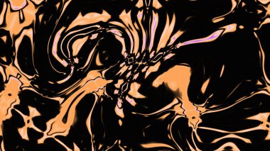 Organik Akış ile Akışkan Mermer Doku, Dalgalı Yapısı ile Soyut Sıvı Desen, Yumuşak Dönüşümlü Erimiş Yüzey Tasarımı, Mermer Efektli Psikedelik Girdap Dokuları