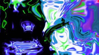 Organik Akış ile Akışkan Mermer Doku, Dalgalı Yapısı ile Soyut Sıvı Desen, Yumuşak Dönüşümlü Erimiş Yüzey Tasarımı, Mermer Efektli Psikedelik Girdap Dokuları