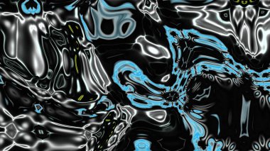 Organik Akış ile Akışkan Mermer Doku, Dalgalı Yapısı ile Soyut Sıvı Desen, Yumuşak Dönüşümlü Erimiş Yüzey Tasarımı, Mermer Efektli Psikedelik Girdap Dokuları