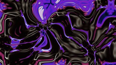 Organik Akış ile Akışkan Mermer Doku, Dalgalı Yapısı ile Soyut Sıvı Desen, Yumuşak Dönüşümlü Erimiş Yüzey Tasarımı, Mermer Efektli Psikedelik Girdap Dokuları