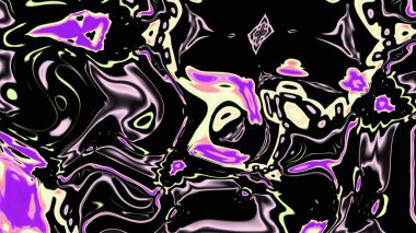 Organik Akış ile Akışkan Mermer Doku, Dalgalı Yapısı ile Soyut Sıvı Desen, Yumuşak Dönüşümlü Erimiş Yüzey Tasarımı, Mermer Efektli Psikedelik Girdap Dokuları