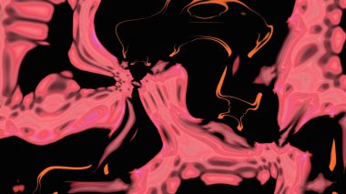 Organik Akış ile Akışkan Mermer Doku, Dalgalı Yapısı ile Soyut Sıvı Desen, Yumuşak Dönüşümlü Erimiş Yüzey Tasarımı, Mermer Efektli Psikedelik Girdap Dokuları