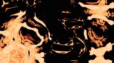 Organik Akış ile Akışkan Mermer Doku, Dalgalı Yapısı ile Soyut Sıvı Desen, Yumuşak Dönüşümlü Erimiş Yüzey Tasarımı, Mermer Efektli Psikedelik Girdap Dokuları