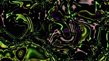 Organik Akış ile Akışkan Mermer Doku, Dalgalı Yapısı ile Soyut Sıvı Desen, Yumuşak Dönüşümlü Erimiş Yüzey Tasarımı, Mermer Efektli Psikedelik Girdap Dokuları