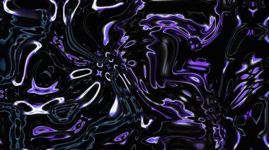 Organik Akış ile Akışkan Mermer Doku, Dalgalı Yapısı ile Soyut Sıvı Desen, Yumuşak Dönüşümlü Erimiş Yüzey Tasarımı, Mermer Efektli Psikedelik Girdap Dokuları