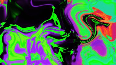 Organik Akış ile Akışkan Mermer Doku, Dalgalı Yapısı ile Soyut Sıvı Desen, Yumuşak Dönüşümlü Erimiş Yüzey Tasarımı, Mermer Efektli Psikedelik Girdap Dokuları