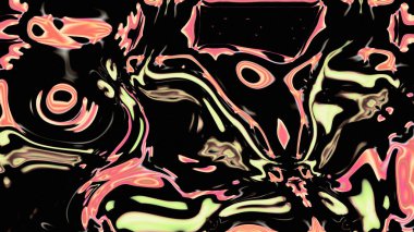 Organik Akış ile Akışkan Mermer Doku, Dalgalı Yapısı ile Soyut Sıvı Desen, Yumuşak Dönüşümlü Erimiş Yüzey Tasarımı, Mermer Efektli Psikedelik Girdap Dokuları