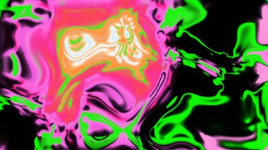 Organik Akış ile Akışkan Mermer Doku, Dalgalı Yapısı ile Soyut Sıvı Desen, Yumuşak Dönüşümlü Erimiş Yüzey Tasarımı, Mermer Efektli Psikedelik Girdap Dokuları