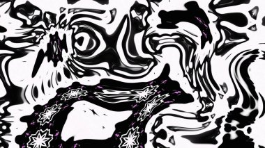 Organik Akış ile Akışkan Mermer Doku, Dalgalı Yapısı ile Soyut Sıvı Desen, Yumuşak Dönüşümlü Erimiş Yüzey Tasarımı, Mermer Efektli Psikedelik Girdap Dokuları