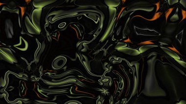 Organik Akış ile Akışkan Mermer Doku, Dalgalı Yapısı ile Soyut Sıvı Desen, Yumuşak Dönüşümlü Erimiş Yüzey Tasarımı, Mermer Efektli Psikedelik Girdap Dokuları