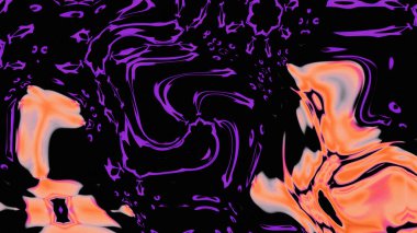 Organik Akış ile Akışkan Mermer Doku, Dalgalı Yapısı ile Soyut Sıvı Desen, Yumuşak Dönüşümlü Erimiş Yüzey Tasarımı, Mermer Efektli Psikedelik Girdap Dokuları