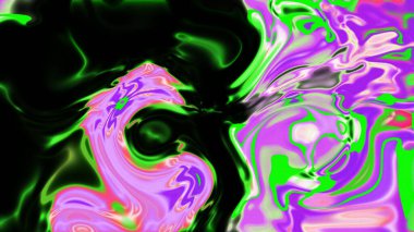 Organik Akış ile Akışkan Mermer Doku, Dalgalı Yapısı ile Soyut Sıvı Desen, Yumuşak Dönüşümlü Erimiş Yüzey Tasarımı, Mermer Efektli Psikedelik Girdap Dokuları