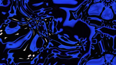 Organik Akış ile Akışkan Mermer Doku, Dalgalı Yapısı ile Soyut Sıvı Desen, Yumuşak Dönüşümlü Erimiş Yüzey Tasarımı, Mermer Efektli Psikedelik Girdap Dokuları