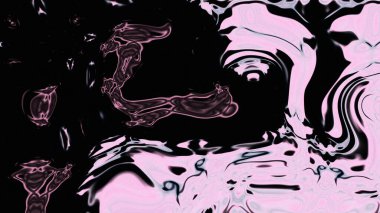 Organik Akış ile Akışkan Mermer Doku, Dalgalı Yapısı ile Soyut Sıvı Desen, Yumuşak Dönüşümlü Erimiş Yüzey Tasarımı, Mermer Efektli Psikedelik Girdap Dokuları