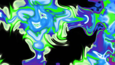 Organik Akış ile Akışkan Mermer Doku, Dalgalı Yapısı ile Soyut Sıvı Desen, Yumuşak Dönüşümlü Erimiş Yüzey Tasarımı, Mermer Efektli Psikedelik Girdap Dokuları