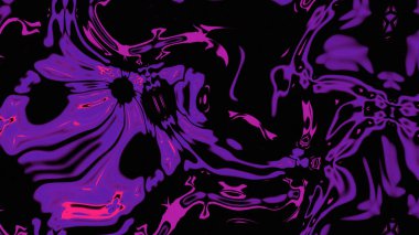 Organik Akış ile Akışkan Mermer Doku, Dalgalı Yapısı ile Soyut Sıvı Desen, Yumuşak Dönüşümlü Erimiş Yüzey Tasarımı, Mermer Efektli Psikedelik Girdap Dokuları