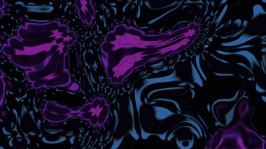 Organik Akış ile Akışkan Mermer Doku, Dalgalı Yapısı ile Soyut Sıvı Desen, Yumuşak Dönüşümlü Erimiş Yüzey Tasarımı, Mermer Efektli Psikedelik Girdap Dokuları