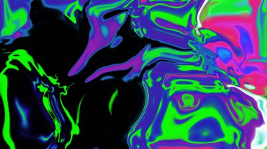 Organik Akış ile Akışkan Mermer Doku, Dalgalı Yapısı ile Soyut Sıvı Desen, Yumuşak Dönüşümlü Erimiş Yüzey Tasarımı, Mermer Efektli Psikedelik Girdap Dokuları