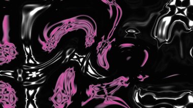 Organik Akış ile Akışkan Mermer Doku, Dalgalı Yapısı ile Soyut Sıvı Desen, Yumuşak Dönüşümlü Erimiş Yüzey Tasarımı, Mermer Efektli Psikedelik Girdap Dokuları