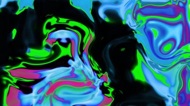 Organik Akış ile Akışkan Mermer Doku, Dalgalı Yapısı ile Soyut Sıvı Desen, Yumuşak Dönüşümlü Erimiş Yüzey Tasarımı, Mermer Efektli Psikedelik Girdap Dokuları