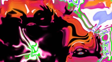 Organik Akış ile Akışkan Mermer Doku, Dalgalı Yapısı ile Soyut Sıvı Desen, Yumuşak Dönüşümlü Erimiş Yüzey Tasarımı, Mermer Efektli Psikedelik Girdap Dokuları