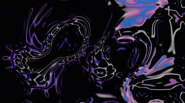 Organik Akış ile Akışkan Mermer Doku, Dalgalı Yapısı ile Soyut Sıvı Desen, Yumuşak Dönüşümlü Erimiş Yüzey Tasarımı, Mermer Efektli Psikedelik Girdap Dokuları